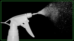 Picture of a cleaning spray.