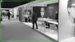 Picture of an exhibition stand.